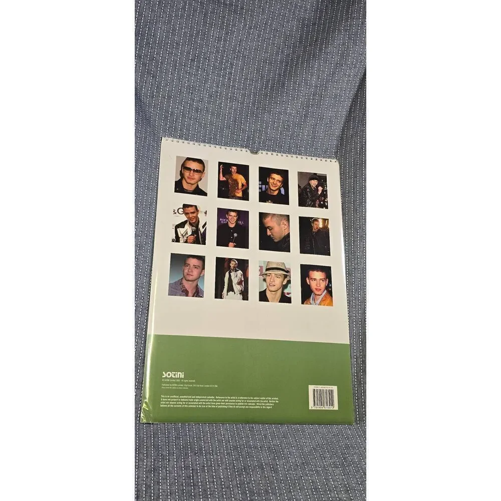 Unofficial 2004 Justin Timberlake Calendar